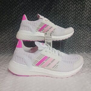 Adidas Ultraboost CC_1 DNA ClimaCool Men's Running Shoes White Clear Pink Sz 6.5